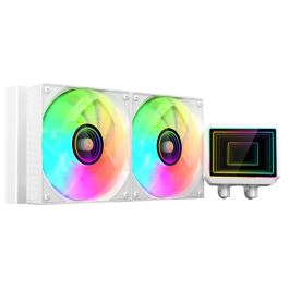 Mars Gaming ML-TWO240W Kit Refrigeración Líquida All-in-One ARGB Blanco, Radiador 240mm, 2 Ventiladores 120mm, Compatible con Intel/AMD, Sincronización RGB Precio: 68.4999997. SKU: B1CL5QGCMX