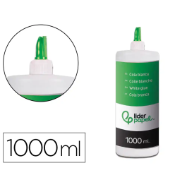Liderpapel Pegamento Cola Blanca Lavable Bote 1000 ml para Manualidades, Bricolaje y Hogar Precio: 7.49999987. SKU: B1DGFMMVWN