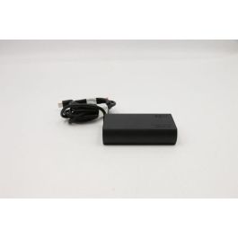 Lenovo 65W USB-C AC adapter, supports 20V, 15V, 9V, 5V output, designed for worldwide use with laptops. Lenovo 65W USB-C AC adapter, supports 20V, 15V, 9V, 5V output, designed for worldwide use with laptops.