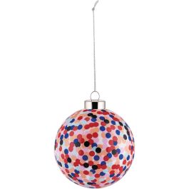 Bola de Navidad Alessi Proust - Vidrio Soplado Decorado a Mano, Rojo con Lunares, 9 cm - AM43 2 Precio: 16.50000044. SKU: B13PAW39AV