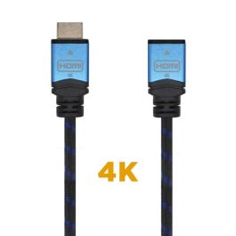 Cable HDMI Aisens A120-0453 Negro Negro/Azul 2 m Cable alargador Precio: 4.94999989. SKU: B1F4BGCV77