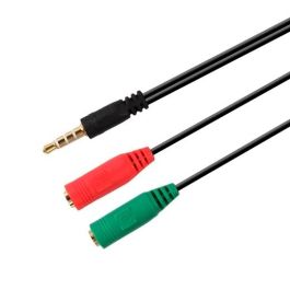 Aisens Cable Adaptador Audio Jack 3.5 4Pines-M - 2Xjack 3.5 3Pines-H Negro 20 cm Precio: 0.95000004. SKU: B1E5BNYGDP
