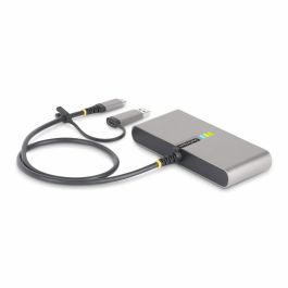 Cable USB Startech 5G2A1SGBB-USB-C-HUB Gris Cable USB Startech 5G2A1SGBB-USB-C-HUB Gris