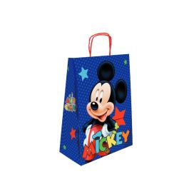 Bolsa Para Regalo Basika Papel Celulosa 90 gr Mickey Con Asa Retorcida Tamaño L 320x140x400 mm 25 unidades Precio: 16.89000038. SKU: B1B5N68XAT