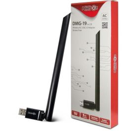 Inter-Tech DMG-19 Adaptador de Red USB Inalámbrico WiFi 650 Mbit/s Doble Banda Negro Precio: 38.69000047. SKU: B1H326DBBA