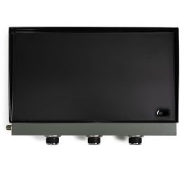 Livoo DOC324 Plancha de gas de 3 quemadores con acabado en Verde y Negro