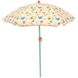 FUN HOUSE Mesa de picnic infantil de pino con sombrilla Fruity's - Multicolor/Naranja FUN HOUSE Mesa de picnic infantil de pino con sombrilla Fruity's - Multicolor/Naranja