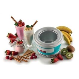 Ariete 643/01 Heladera Eléctrica Party Time Azul 1.5L para Hacer Helados Caseros