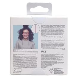 Belkin G3H0002HQPKV2 Auriculares In-Ear USB-C Rosa con Micrófono, Resistencia IPX5, Sonido de Alta Fidelidad y Limitación de Volumen