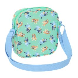 Bolso Bandolera Bluey Sisters Verde 16 x 18 x 4 cm Bolso Bandolera Bluey Sisters Verde 16 x 18 x 4 cm