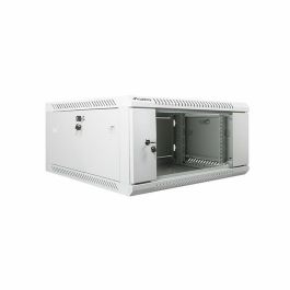 Lanberg WF01-6604-10S Armario rack de pared 4U gris 60kg IP20 con bloqueo Lanberg WF01-6604-10S Armario rack de pared 4U gris 60kg IP20 con bloqueo