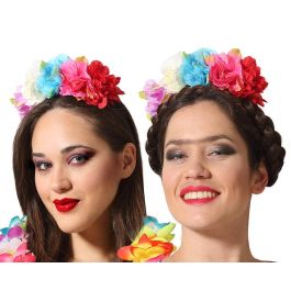 Accesorio Carnaval Diadema Flores Mujer Adulto