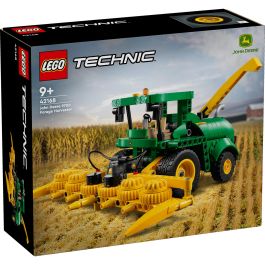 LEGO Technic 42168 John Deere 9700 Forage Harvester con dirección trasera y cabezales para maíz, juguete construcción +9 años
