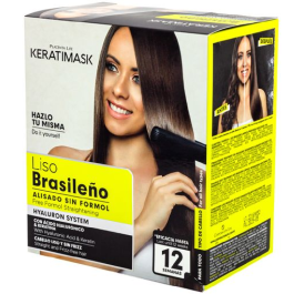 KIT ALISADO BRASILEÑO SIN FORMOL KERATIMASK - Tratamiento con Ácido Hialurónico y Keratina para Cabello Liso, Sin Frizz Precio: 10.50000006. SKU: SBL-ART12732