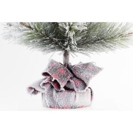 Arbol Navidad Alpina DKD Home Decor Verde Rojo 27 x 66 x 27 cm (2 Unidades)