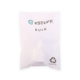 eSTUFF Cargador de Pared USB-C PD 20W Blanco 98% Plástico Reciclado para Smartphones y Tablets
