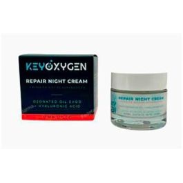 KEYBIOLOGICAL Keyoxygen Repair Night Cream Crema Noche Reparadora y Nutritiva con Ácido Hialurónico 50ml Precio: 42.78999956. SKU: B1645T68F5