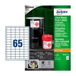 Avery Etiquetas Ultra Resistentes 38x21,2 mm Inkjet-Láser C-Rectos 65 X 50H Blanco Precio: 56.78999964. SKU: B1K66JEZET