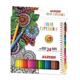 Alpino Lápices de colores premium mina 3.3 mm, para pintar y manualidades, caja cartón 24 unidades Precio: 7.49999987. SKU: B17K4XRVT4