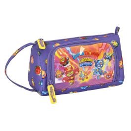 Estuche Escolar con Accesorios SuperThings Guardians of Kazoom Amarillo Morado (32 Piezas) Precio: 11.49999972. SKU: S4306440