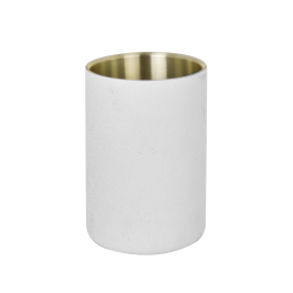 DKD Home Decor Enfriador Worldfa 25 Botella Blanco Dorado Inox 12 x 12 x 18 cm Precio: 12.50000059. SKU: B14S985CY3