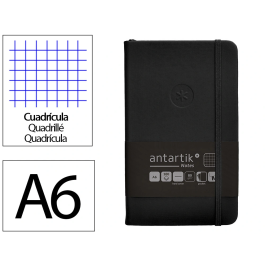 Antartik Cuaderno Tapa Dura A6 Hojas Cuadrícula Negro 100 Hojas 80 gr FSC Certificado Precio: 4.49999968. SKU: B1ESQ24SAN