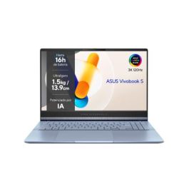 ASUS Vivobook S 15 OLED OLED S5506MA-MA111W - Ordenador Portátil 15.6" 3K 120Hz (Intel Core Ultra 7 155H, 16GB RAM, 1TB SSD, Arc Graphics, Windows 11 Home) Azul Neblina - Teclado QWERTY español Precio: 1131.58999987. SKU: B14B2LRJPJ