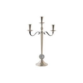 DKD Home Decor Candelabro Glam Colección Camila Plateado Cromado de Aluminio y Acrílico Desmontable 30x46x12 cm Precio: 38.50000022. SKU: S3044916
