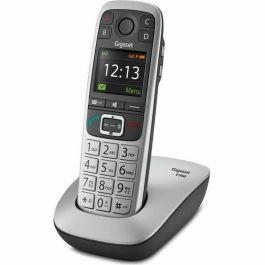 Gigaset E560 Teléfono Fijo Plata - Pantalla y botones grandes, compatible audífonos, botón SOS, manos libres, fabricado en Alemania Precio: 91.89000029. SKU: B15KLXX4GD