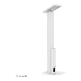Neomounts FL15-750WH1 Soporte de suelo para tablets 9.7-11" - bloqueable, Blanco, Acero, Piso, Cerradura para puerta corredera con pulsador