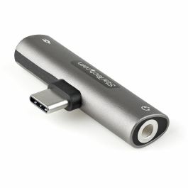 Adaptador USB C a Jack 3.5 mm Startech CDP235APDM Plata