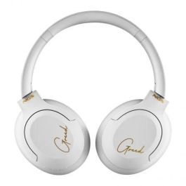 NGS ARTICAGREEDWHITE Auriculares Diadema Inalámbricos Bluetooth 5.1 con Micrófono, Plegables, Batería 40h, USB-C, Blancos