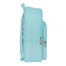 Mochila Escolar Moos Butterflies Azul 30 x 46 x 14 cm