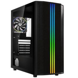 Caja de PC - BITFENIX - Sabre Mesh FRGB - Torre media - ATX - Negro - Vidrio templado y frontal Mesh Caja de PC - BITFENIX - Sabre Mesh FRGB - Torre media - ATX - Negro - Vidrio templado y frontal Mesh