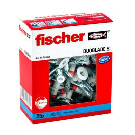 Tacos y tornillos Fischer 44 mm (25 Unidades) Precio: 17.69000035. SKU: B1KBNVB37Q