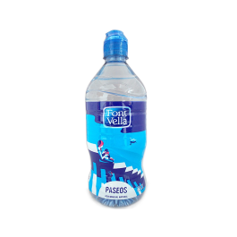 Font Vella Agua Mineral Natural Botella 750 ml