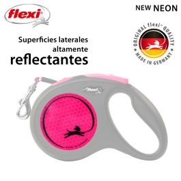 Flexi New Neon M Cinta 5M Correa para Perro Rosa Neón con Componentes Reflectantes Precio: 21.78999944. SKU: B1EBNHTDXZ