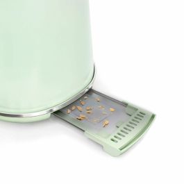 Sweiss GRV7 Tostadora Vintage Verde 1500W 2 Ranuras