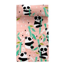 Colcha HappyFriday Moshi Moshi Rosa 180 x 260 cm Oso Panda Precio: 114.93789966119999. SKU: B1F77SW8B5