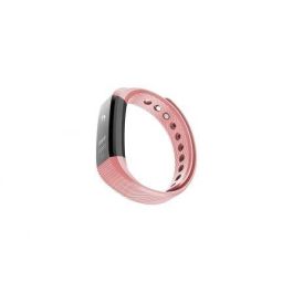 PULSERA CUANTIFICADORA SUNSTECH FITLIFE PINK - PANTALLA OLED 96*32MM - BT4.0 - BAT 60MAH - RESISTENTE AL AGUA HASTA 1M - MONITORIZACION Y AVISOS