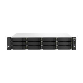 QNAP TS-1264U-RP-8G NAS Bastidor 2U con Intel 2.9 GHz, 8GB RAM, soporte HDD & SSD, 12 bahías