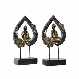 Figura Decorativa DKD Home Decor Metal Resina Buda (2 pcs) (19 x 7.7 x 35 cm) Precio: 25.90000039. SKU: B1BCH7WZZT