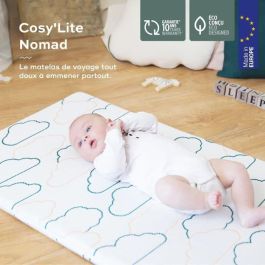 Colchón de viaje Babymoov Cosy'Lite Nomad 60x120cm, tamaño universal, certificado oeko-Tex y reciclado Colchón de viaje Babymoov Cosy'Lite Nomad 60x120cm, tamaño universal, certificado oeko-Tex y reciclado