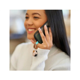 Wondee Charm Squishmallows Cam the Cat para Móvil - Colgante Decorativo Universal para Fundas, 100 x 20 x 58 mm