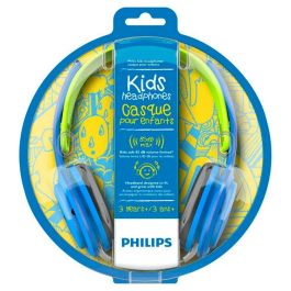 Auriculares de Diadema Philips SHK2000BL (3.5 mm) Azul Con cable Para niños