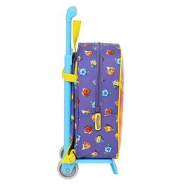 Mochila Escolar con Ruedas SuperThings Guardians of Kazoom Morado Amarillo (22 x 28 x 10 cm) Mochila Escolar con Ruedas SuperThings Guardians of Kazoom Morado Amarillo (22 x 28 x 10 cm)