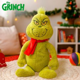 Color Baby Peluche El Grinch con Bufanda de Navidad 50 cm