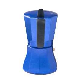 Oroley Cafetera Petra Azul de Aluminio 9 Tazas Inducción