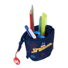 Bolso Escolar Portatodo Safta Cubilete Spiderman Neon 60x80x190 mm Bolso Escolar Portatodo Safta Cubilete Spiderman Neon 60x80x190 mm