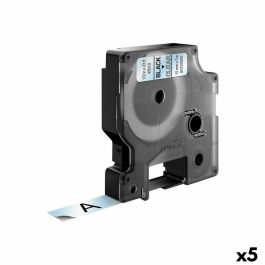Cinta Laminada para Rotuladoras Dymo D1 45010 12 mm LabelManager™ Transparente Negro (5 Unidades) Precio: 94.59000034. SKU: S8424257